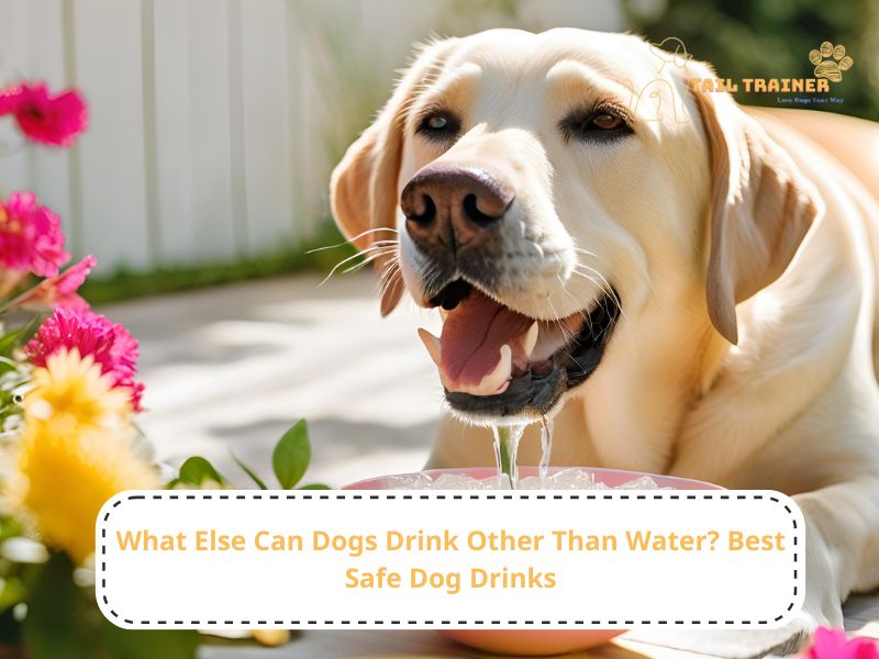 Safe Drink Options for Dogs Besides Water