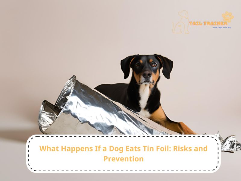 Immediate Risks of Dogs Eating Tin Foil