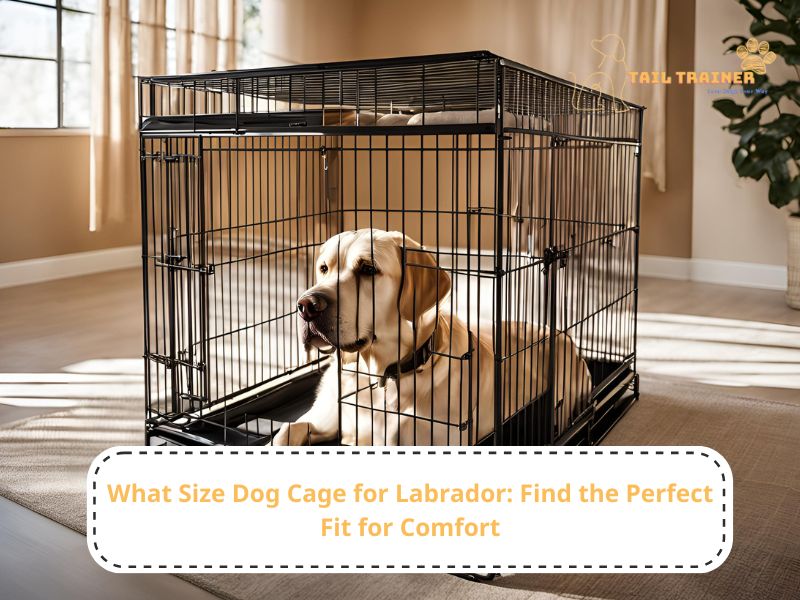 Why Cage Size Matters for Labradors