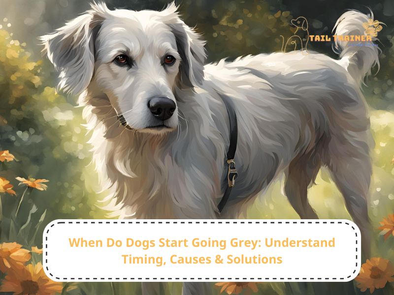 When Do Dogs Start Going Grey: Understand Timing, Causes & Solutions